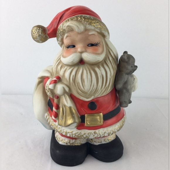 Homco Vintage Santa Claus Bank - Picture 1 of 6